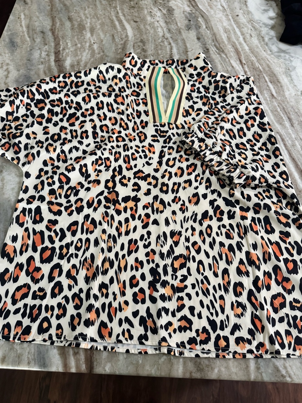 Leopard blouse - Picture 2 of 2